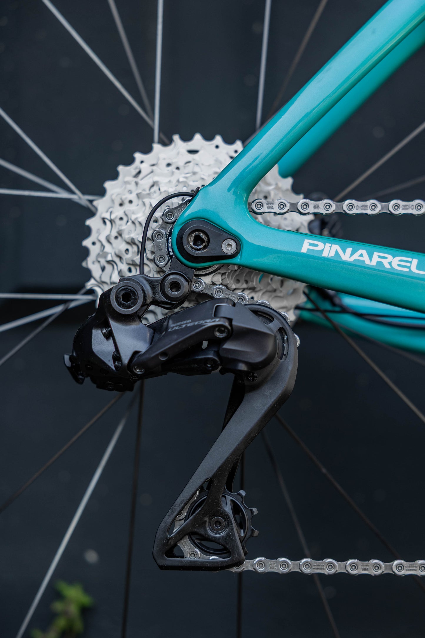 PINARELLO F7 ULTEGRA DI2 - 51,5 - TURQUOISE BLACK