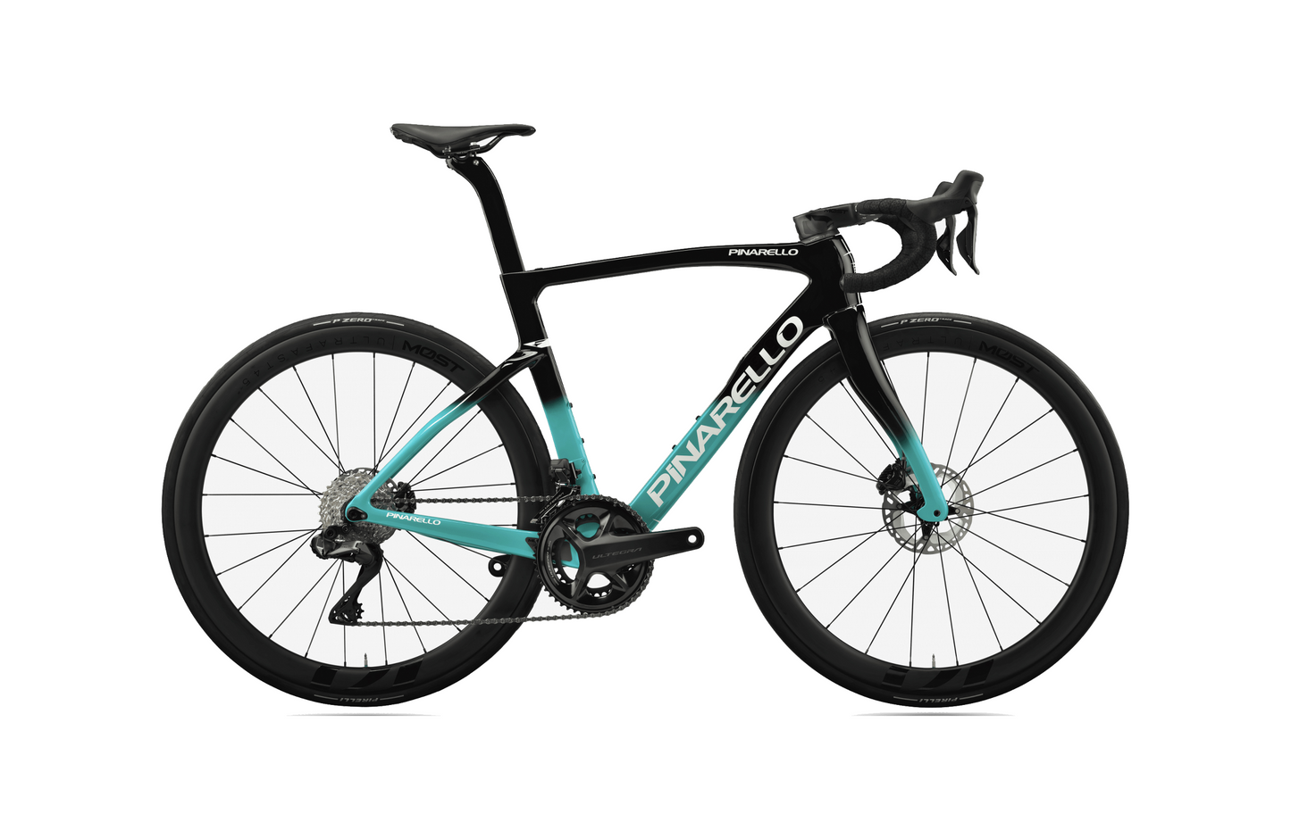 PINARELLO F7 ULTEGRA DI2 - 51,5 - TURQUOISE BLACK